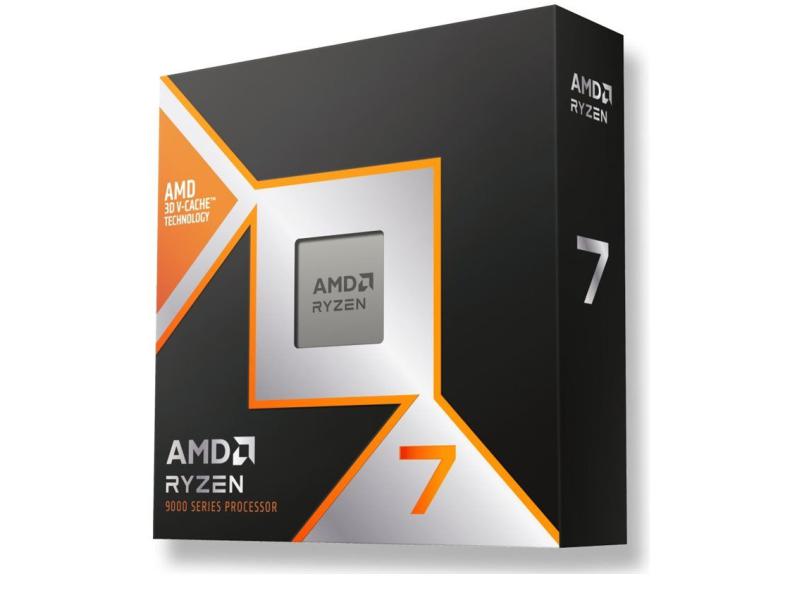 AMD Ryzen 7 9800X3D - 8-Kern CPU - 4.7GHz - Zen5 - Sockel AM5 - Boxed (ohne Kühler)