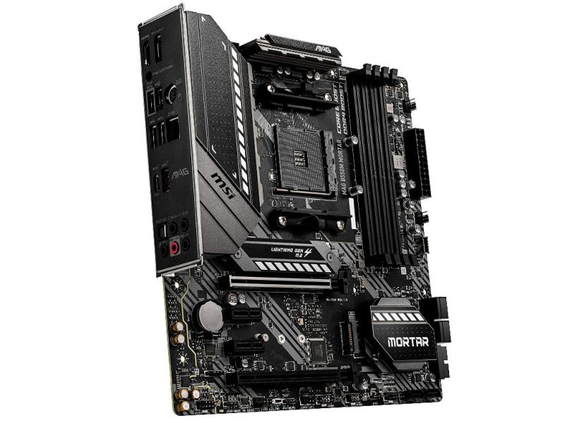 MSI MAG B550M MORTAR - Micro-ATX - Sockel AM4 - PCIe 4.0 - 2.5 Gigabit-LAN - USB 3.2